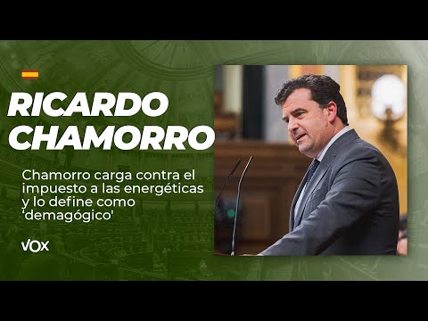 Chamorro carga contra el impuesto a las energéticas y lo define como ‘demagógico'