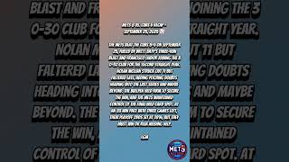 Mets vs. Cubs Recap – Sept 25, 2025 ⚾ #Mets #LGM #LFGM #baseball #MLB