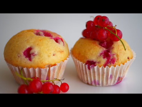 Творожные маффины с ягодами на скорую руку #быстро_к_чаю