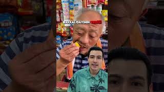 ÇİNLİ BAKKAL DAYININ YEDİĞİ ABUR CUBUR! #shorts