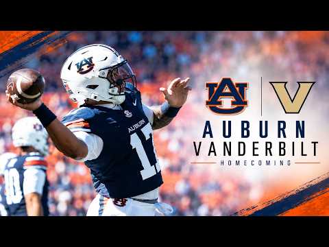 AUBURN vs VANDERBILT Highlights | Football