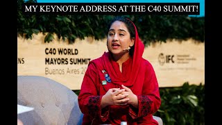 My Speech at the C40 World Mayors Summit | Argentina 2022 | Standing Ovation!