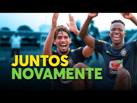 A PRIMEIRA VEZ NA SELEÇÃO E O REENCONTRO DE VINI E PAQUETÁ!!!