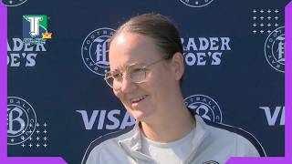 Emma Coates reviews Bay FC’s first block during the international window