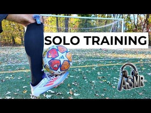 Solo Soccer Skills ASMR | Training on a Crisp Fall Afternoon