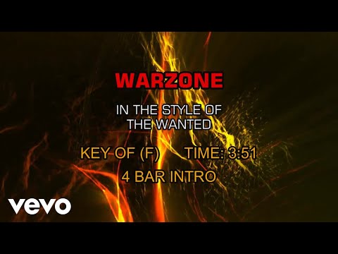 The Wanted – Warzone (Karaoke)