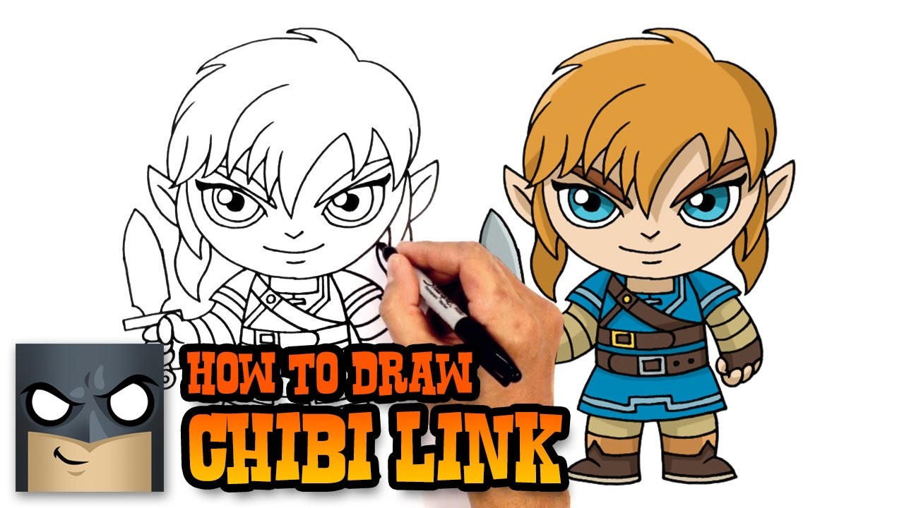How to Draw Link - Legend of Zelda