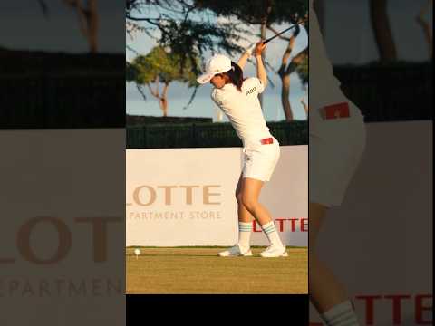 황유민 프로의 폭발적 드라이버 스윙🔥 Instagram@lpga_tour #황유민프로