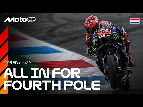 The exciting last 5 minutes of MotoGP Q2 🙌 | 2025 Dutch GP