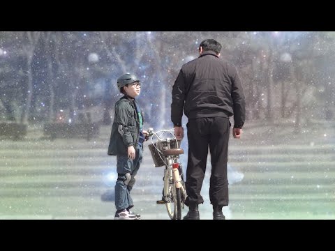 하늘의 아빠와 함께한 자전거 수업