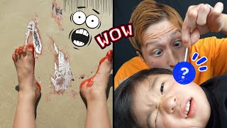 【Funny Dad🕺🌈】 Yoshipapa's funny video🥳🥳🥳#longvideo#よしパパ#baby #dad#checkitout 👍#happening