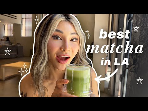 TRYING TOP RATED MATCHA SPOTS IN LA 🍵