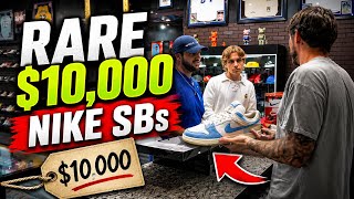 They Sold Rare $10,000 Nike SBs!! 