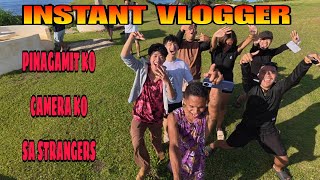 INSTANT VLOGGER | Pinagamit ko camera ko sa strangers