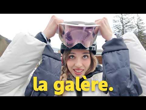 MA PREMIÈRE FOIS AU SKI…..