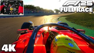 Lewis Hamilton Ferrari SF-25 - Imola Romagna Grand Prix 2025 | F1 25 Steering Wheel Gameplay