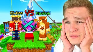 ZAMIENIŁEM *CAŁE MILIONOWICE* ⛔️ w  MAPĘ BED WARS 🛏 i ⚠️POKONAŁEM ELVISOO⚠️ w Minecraft! 😱