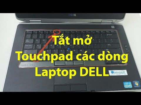 dell laptop disable touchpad