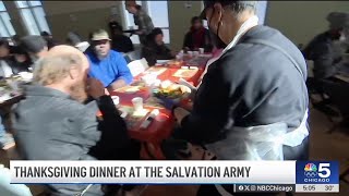 The Salvation Army hosts Thanksgiving dinner