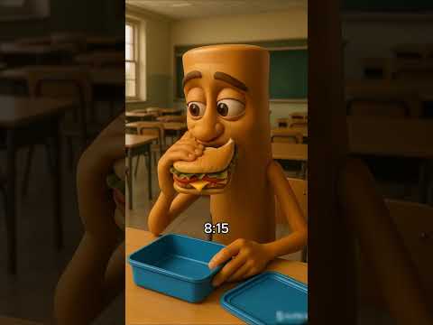 Tung Tung Tung Sahurโs school routine #brainrot #animation #ai #tungtungtungsahur