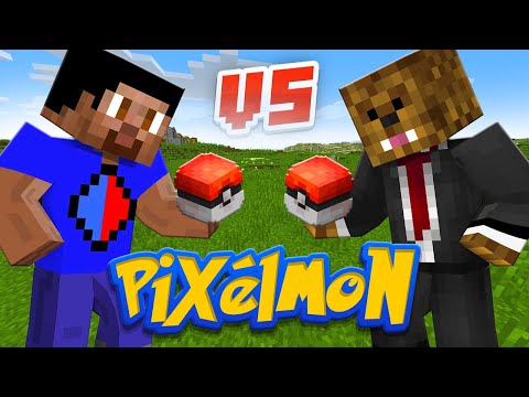 PIXELMON FACE OFF VS JEROMEASF (Minecraft Pokemon Mod)