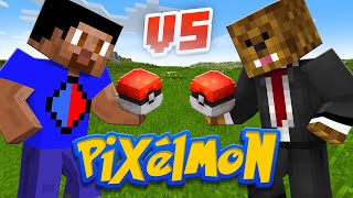 PIXELMON FACE OFF VS JEROMEASF (Minecraft Pokemon Mod)