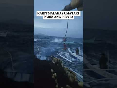 KAHIT MALAKAS UMATAKI PARIN ANG PIRATA #pangulong #fishing