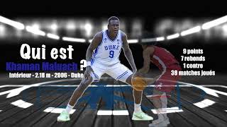 NBA Draft 2025 : Qui est Khaman Maluach ?