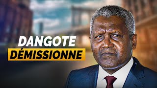 Coup de tonnerre : Dangote démissionne de son groupe