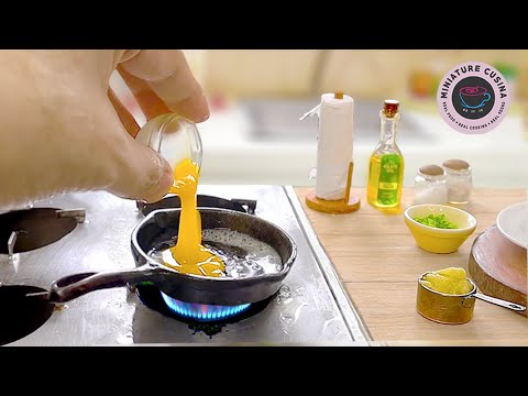 HASHBROWN | Mini Kitchen TOYS cooking REAL FOOD | MINIATURE COOKING