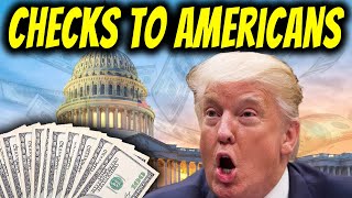 Will Americans Get A Dividend Check | Trump Finally Gives Answers