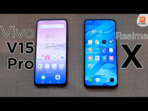 (ENGLISH) Realme X vs Vivo V15 Pro: comparison [Hindi-हिन्दी]