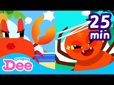 Opposite Song Compilation  | Mother Goose Nursery Rhymes 🎵 | Dragon Dee Kids Songs