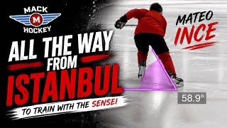 HOCKEY IS GROWING ALL OVER THE WORLD-INSTANBUL-TORONTO TO TRAIN WITH THE SENSEI -2015 MATEO INCE