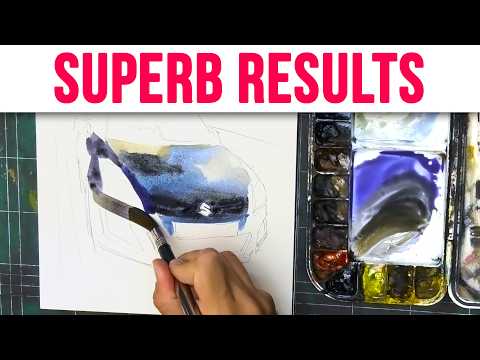 Do This for Superb Watercolor Results (Exploration)
