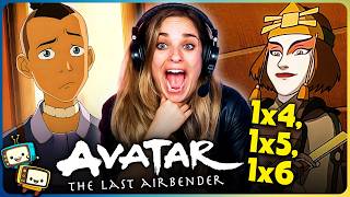 AVATAR: THE LAST AIRBENDER (2005) Season 1 Episodes 1x4, 1x5, 1x6 Reaction! | First Time Watch!