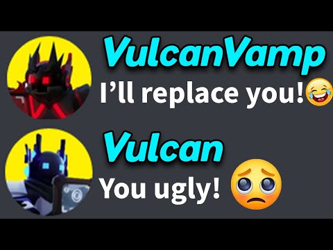 If Vulcan met Vampire Vulcan - Roblox Bedwars