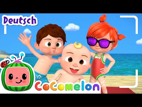 Sonnencreme ist wichtig 🧴🌞 CoComelon Deutsch | Cartoons und Kinderlieder