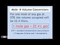 Understanding Two-Step Conversions and Moles