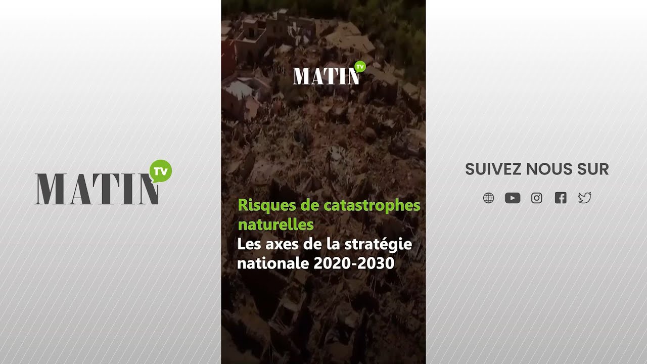 Video : Risques de catastrophes naturelles : les axes de la stratégie nationale 2020-2030
