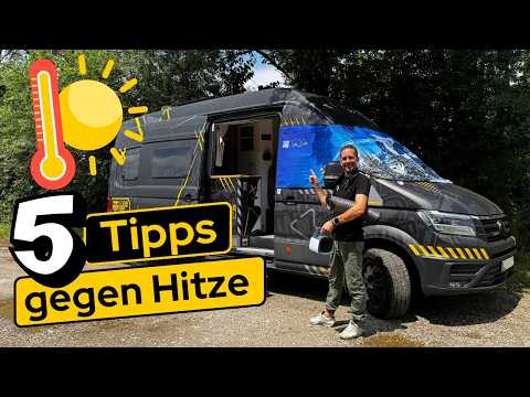 Ohne Klimaanlage überleben: So bleibst du im Wohnmobil cool!