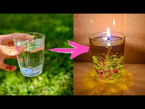 Nunca MAS COMPRES VELAS! Mira como HACER 1 Vela casera, infinita y ecológica (Rápido y facil)