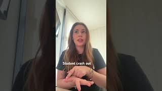 Student crash out incoming…