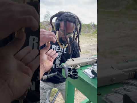 50 Bmg pistol made my hair fly!!