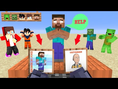 All Episodes Help Herobrine Overcome Challenges Easily - Minecraft Animation