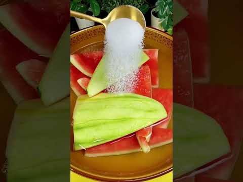 Eles vendem a casca de MELÂNCIA! #curioso #incrível #interessante