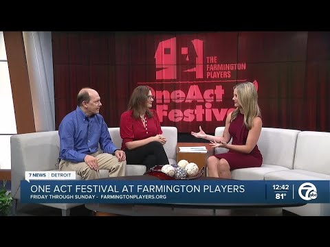 Live guest: One Act Festival at Farmington Players