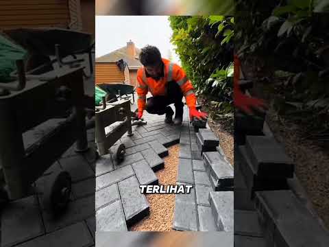 Teknik memasang paving #shorts #shortvideo