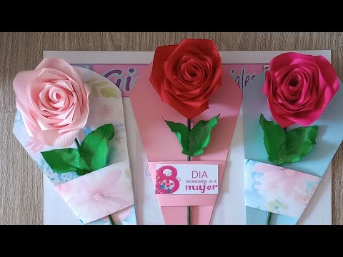 Envolturas para rosas Paso a Paso #diy #tutorial #manualidades