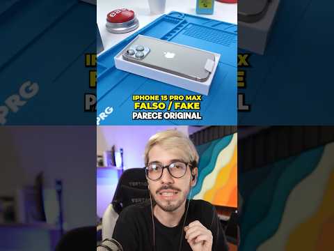 iPhone 15 FALSO parece REAL #iphone15 #iphone #falso